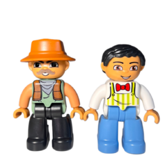 Kit 2 Homens Bert - Lego - Bonecos para Constelação Familiar