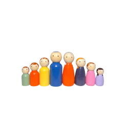 Kit de 50 Bonecos pequenos de Madeira -Bert- Bonecos para Constelação Familiar - buy online