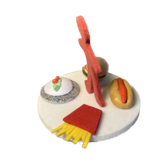 Representante Compulsão Alimentar em 3D - Unidade - Bonecos para Constelação Familiar na água - Loja do Constelador - Produtos e Bonecos para Constelação Familiar 