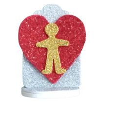 Representante Criança Interior 3D - Unidade - Bonecos para Constelação Familiar na água