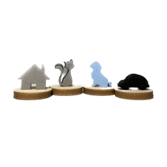Kit 47 peças - Sophie 2D - Bonecos para Constelação Familiar na água - tienda online
