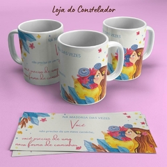 Caneca Sistêmica - Na Maioria das Vezes - Frases Constelação Sistêmica