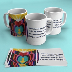 Caneca Sistêmica - Somos nosso pai e nossa mãe - Frases Constelação Sistêmica - comprar online