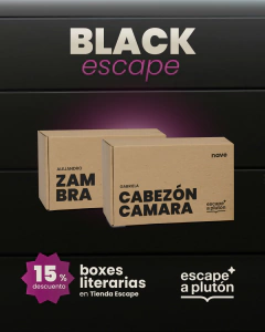 Caja Literaria Nave - Alejandro Zambra - Escape a Plutón