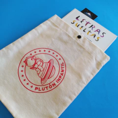 Funda portalibros Plutón Infantil - Escape a Plutón