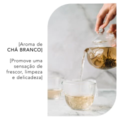 Vela Aromática Snö 145g (Aroma de Chá Branco) - Nordic Smells