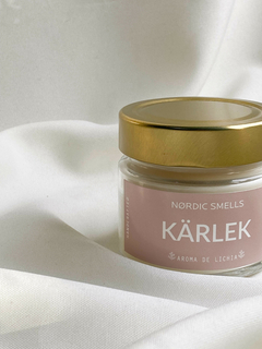 Imagem do Vela Aromática Kärlek 145g (Aroma de Lichia)
