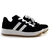 Tenis Casual Feminino Quiz 611851 Preto - comprar online