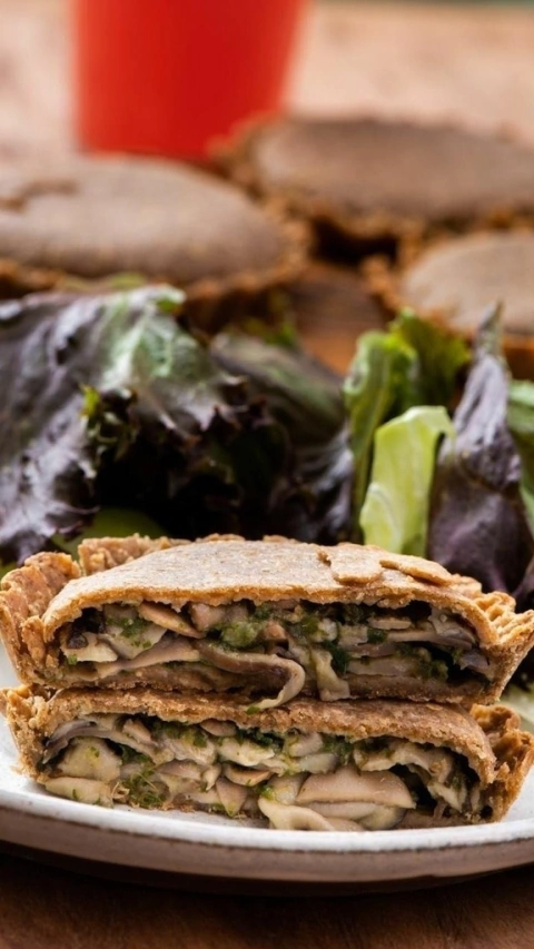 TORTA Mix De Cogumelos Com Espinafre (Integral - 5 unid)