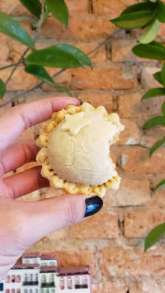 Mini tortinhas CALABRESA COM PORÓ - Massa Branca - loja online