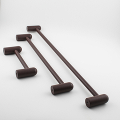 Puxador Urano Médio - Corten - Brax