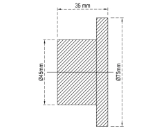 Puxador Júpiter Grande - Inox na internet