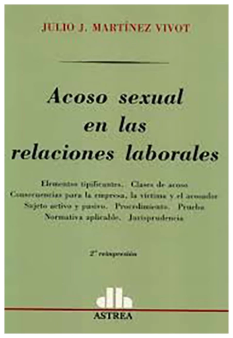 Acoso sexual en las relaciones laborales