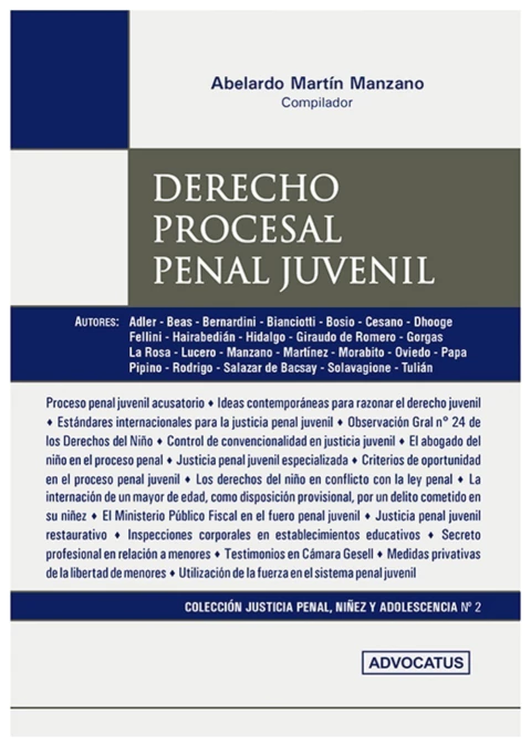 Derecho Procesal Penal Juvenil