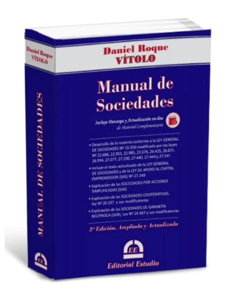 Manual de Sociedades 3ra Edicion 2023