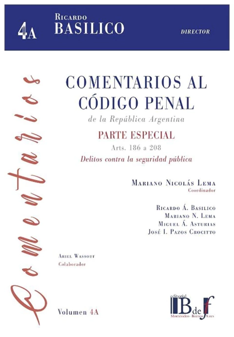 Comentarios al codigo penal 4A