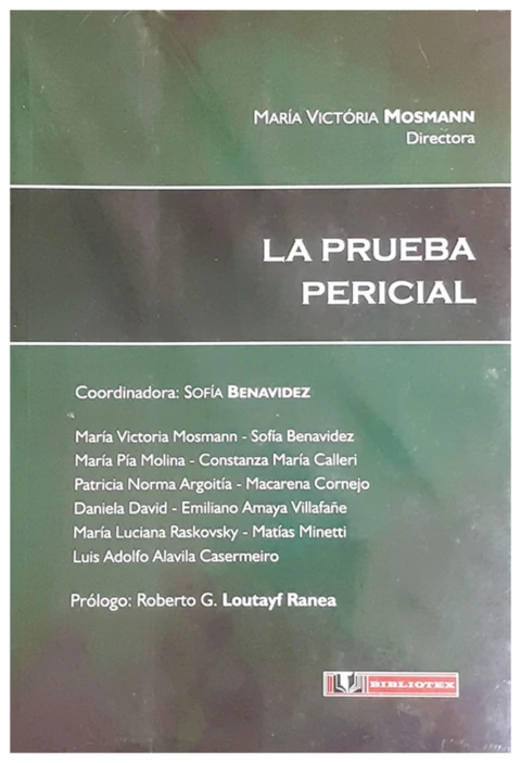 La prueba pericial