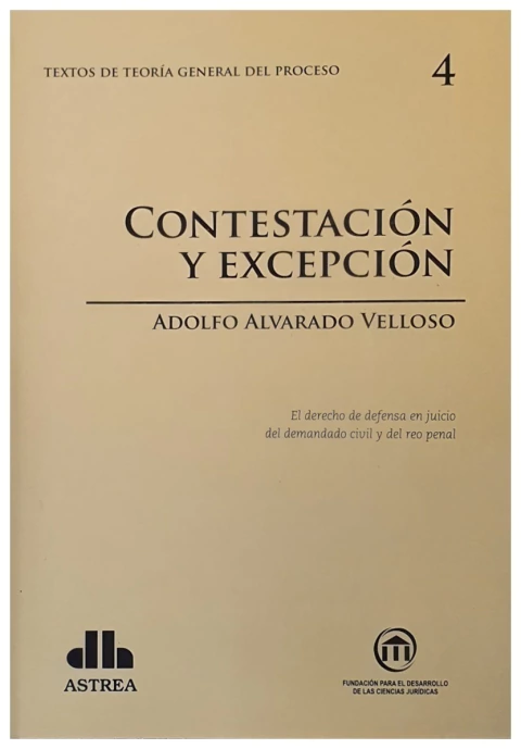 Contestacion y excepcion