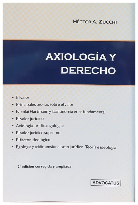 Axiología y Derecho