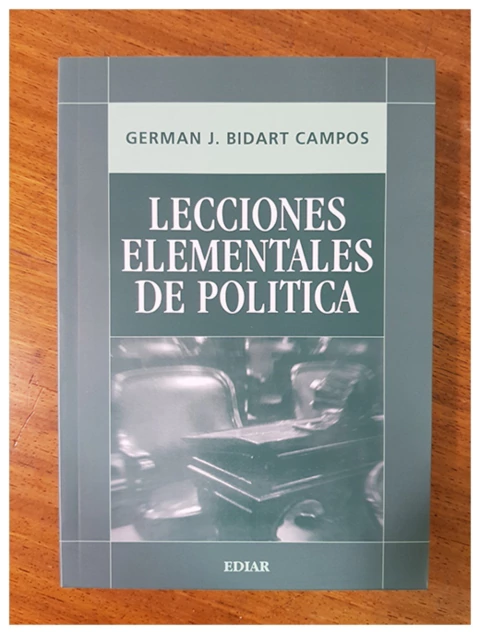 Lecciones Elementales de Politica