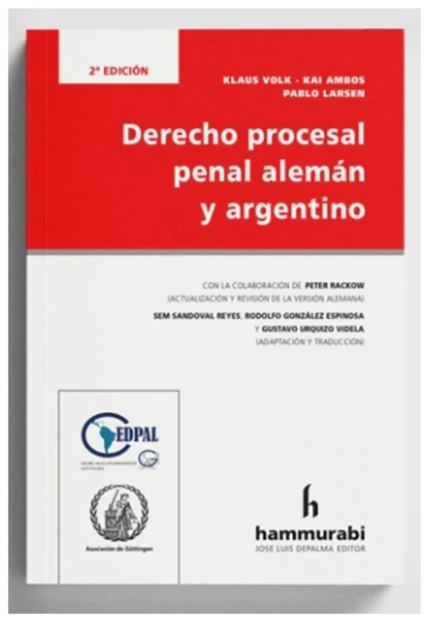 Derecho procesal penal alemán y argentino