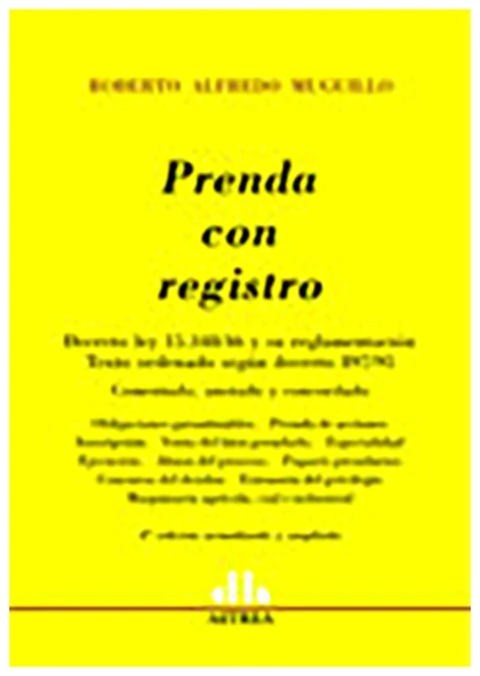 Prenda con registro