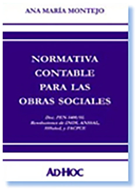 Normativa contable para las obras sociales