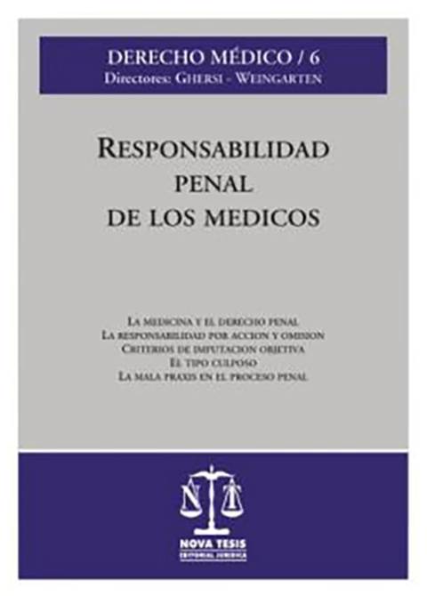 Responsabilidad penal de los medicos