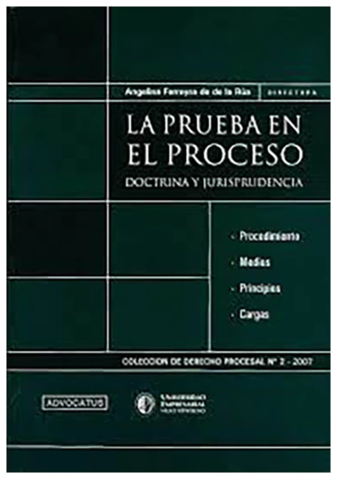 La prueba en el proceso.