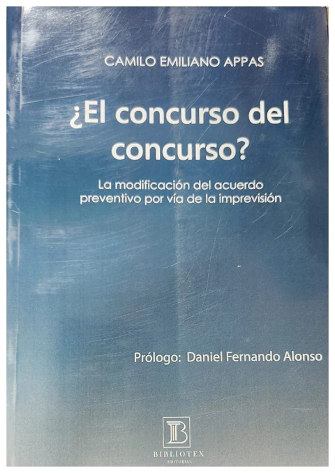 ¿El concurso del concurso?
