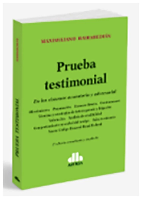 Prueba testimonial - 2020