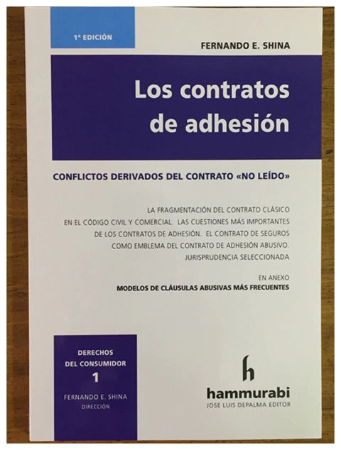 Los contratos de adhesion