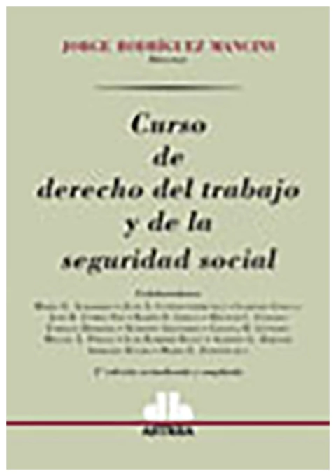Cur so de derecho del trabajo y de la seguridad social