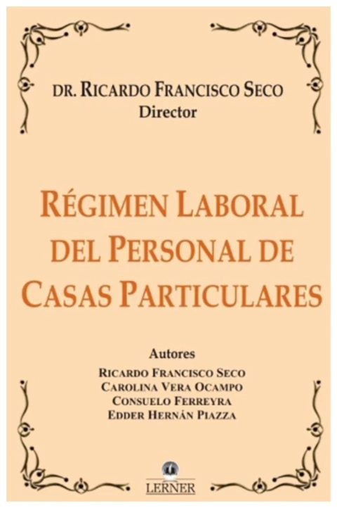 Regimen laboral del personal de casas particulares