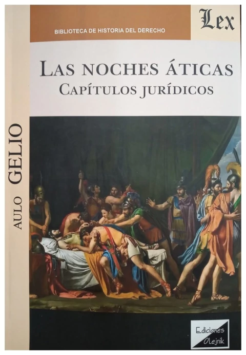 Las noches aticas: capitulos juridicos