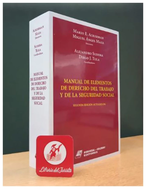 Manual de Elementos de Derecho del Trabajo y de la Seguridad Social 2da. edicion 2023 - comprar online