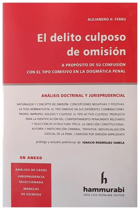 El delito culposo de omision
