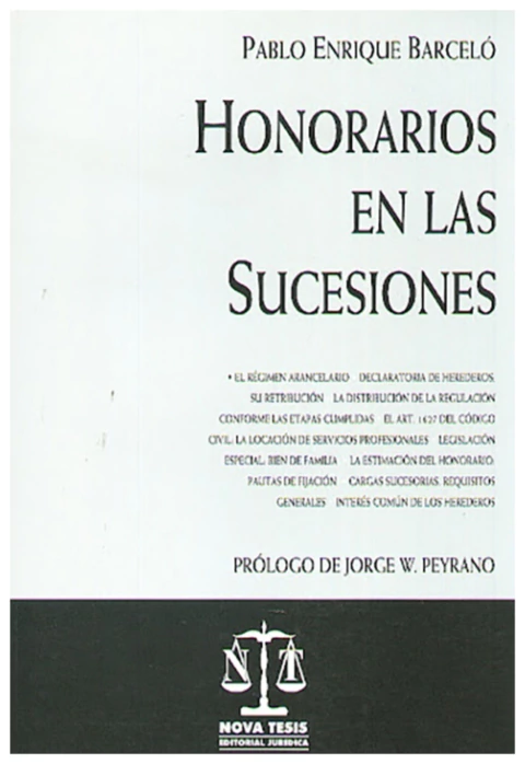 Honorarios en las sucesiones