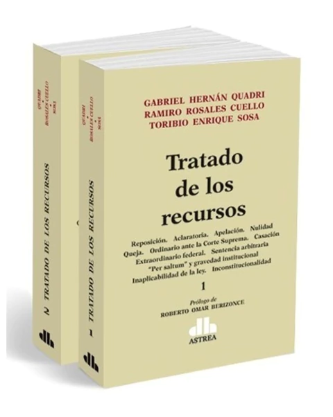 Tratado de los recursos (2 tomos)