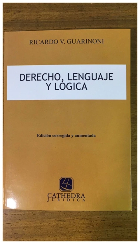 Derecho, lenguaje y logica