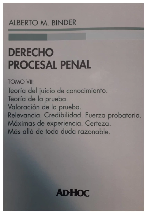 Derecho Procesal Penal 8