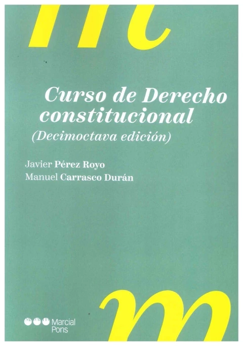 Curso de derecho constitucional