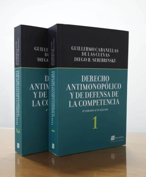 Derecho antimonopolico y de defensa de la competencia. 2 tomos. 2022