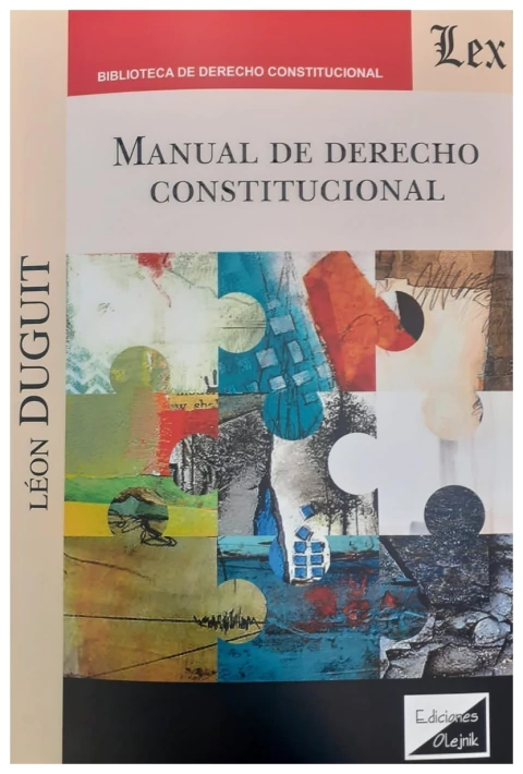 Manual de Derecho constitucional