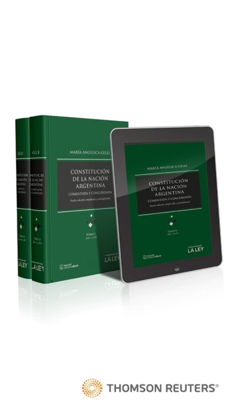 Constitucion de la Nacion Argentina 6ta. 2 Tomos. Edición 2022