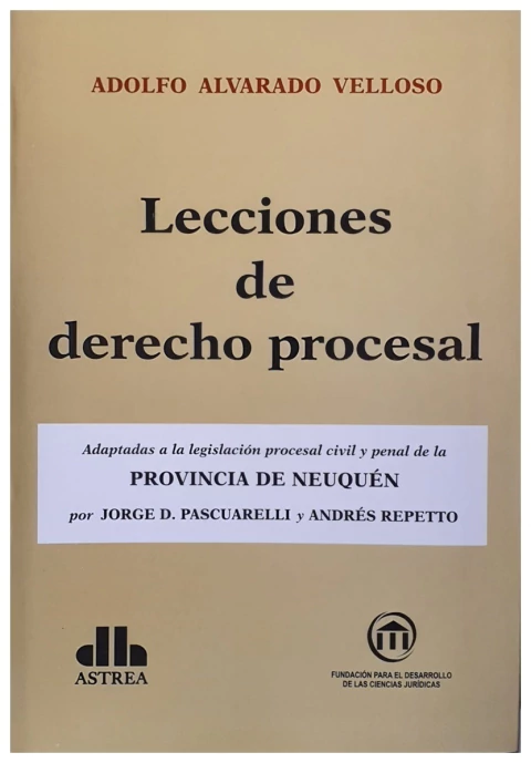Lecciones de derecho procesal. Neuquen