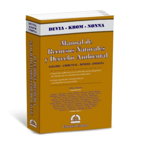 Manual de Recursos Naturales y Derecho Ambiental