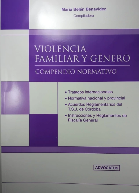 Violencia Familiar y Genero: Compendio Normativo