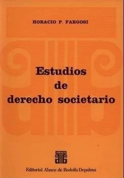 Estudios de derecho societario
