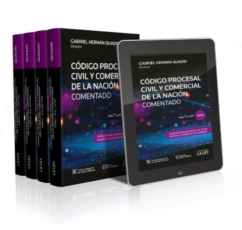 Código Procesal Civil y Comercial de la Nación 4 Tomos